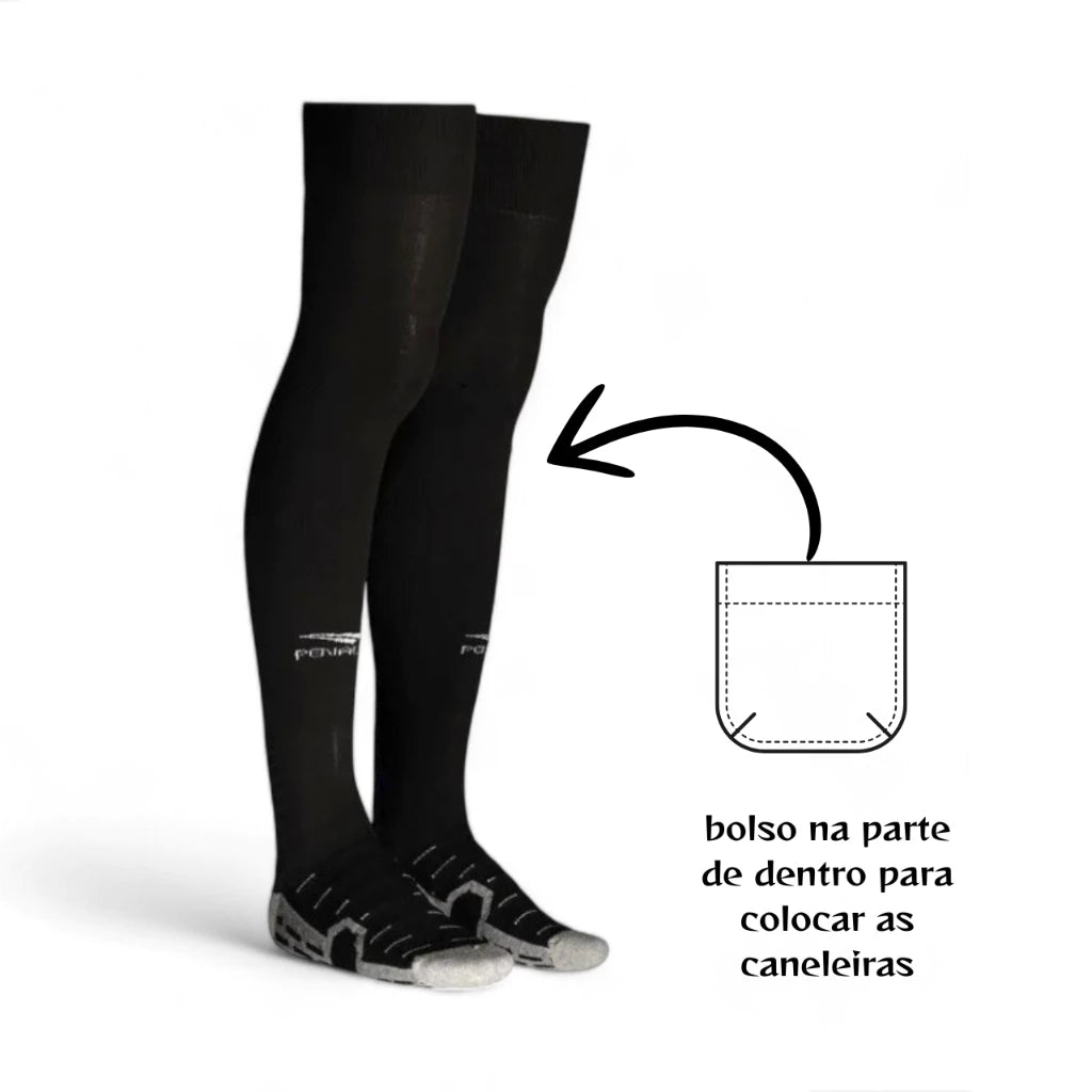 Meião Penalty S11 Kanguru Bolso Interno