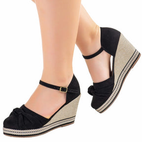 Sandália Feminina Anabela Espadrille GiGiL