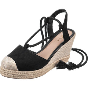 Sandália Feminina Anabela Espadrille GiGiL