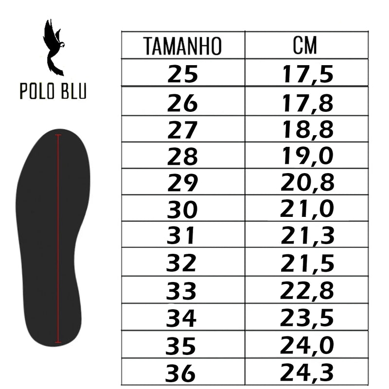 Tênis Casual Infantil Polo BLu Zara - Teus Pulos