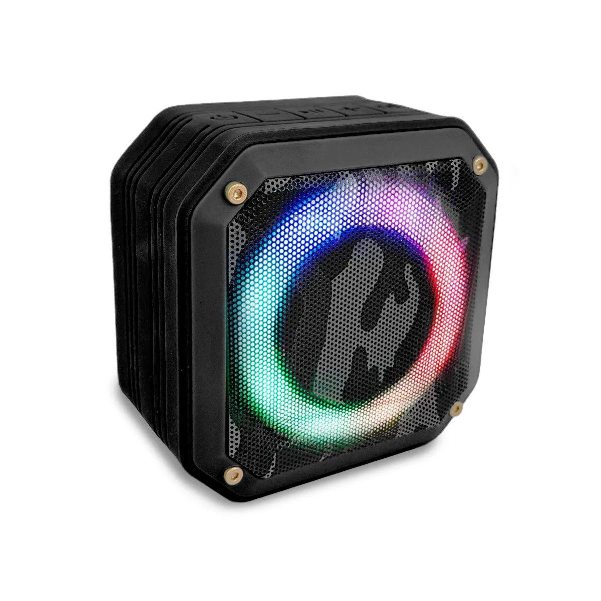 Caixa de som Bluetooth Portátil Led Rgb Estéreo TWS XDG-8602 - Teus Pulos