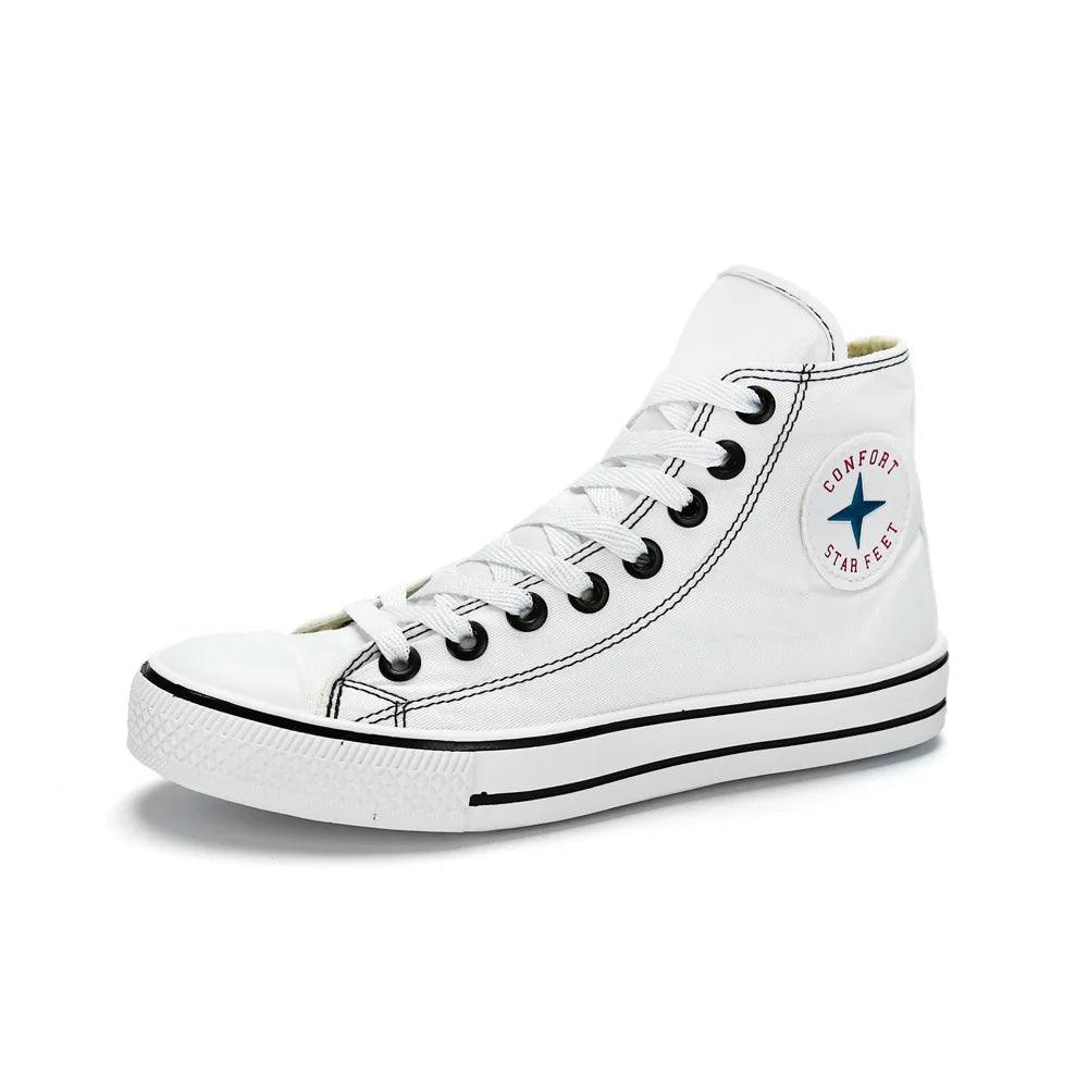 Tênis Casual Feminino Clássico Star Cano Médio