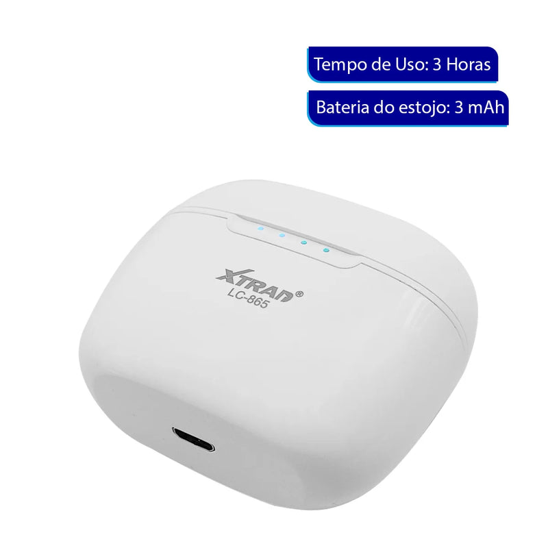 Fone de Ouvido TWS Bluetooth 5.0 - Teus Pulos