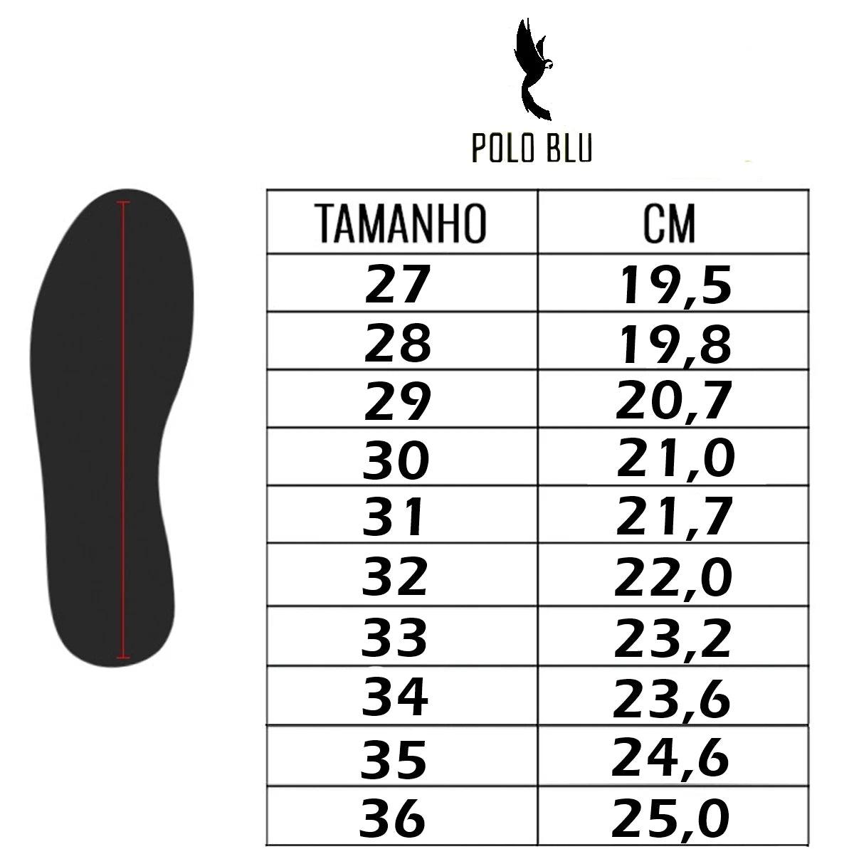 Kit 3 Pares Tênis Casual Infantil Polo Blu - Teus Pulos