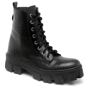 Bota Coturno Feminina Modelo Tradorada Aria - Teus Pulos