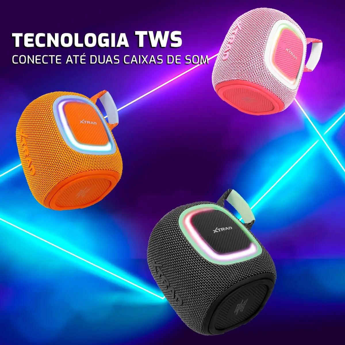 Caixa de Som Resistente à Água XTRAD WS-810 - Teus Pulos