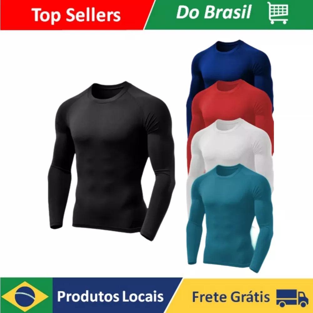 Camiseta Térmica Manga Longa Raiz - Teus Pulos