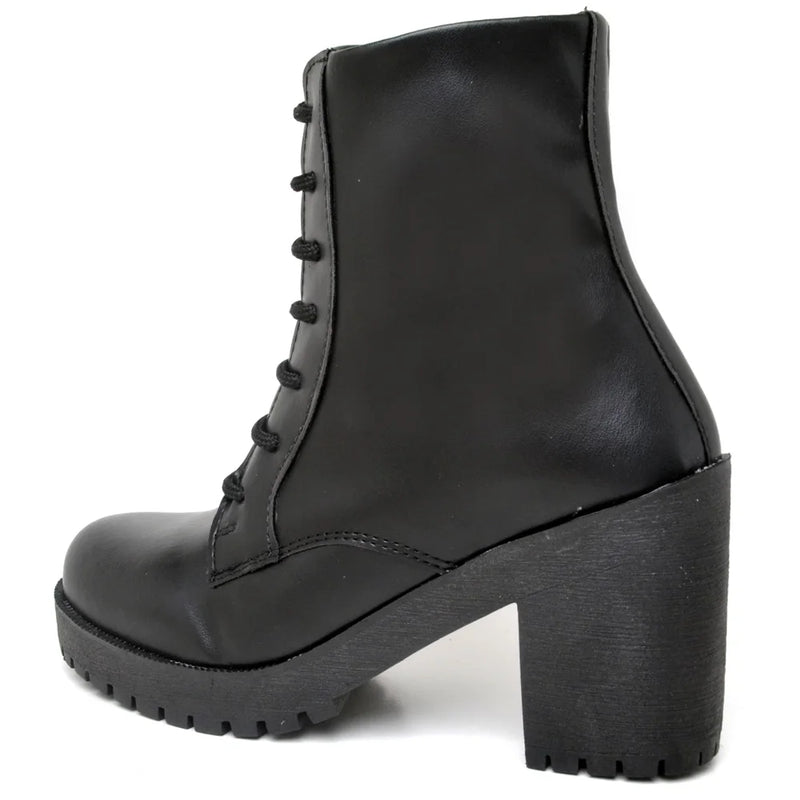 Bota Coturno Casual Feminina Zita - Teus Pulos