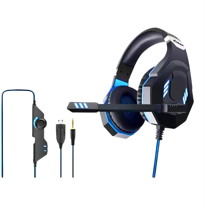 TECHA GAMER PRO Fone de ouvido Headset Gamer - Teus Pulos