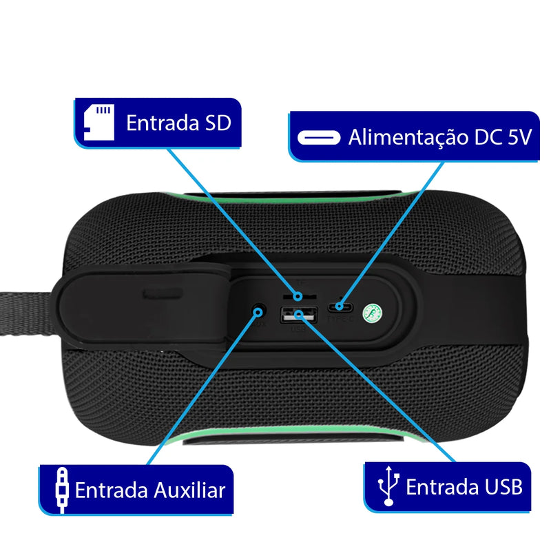 Caixa de Som WS-591 da XTRAD - Teus Pulos