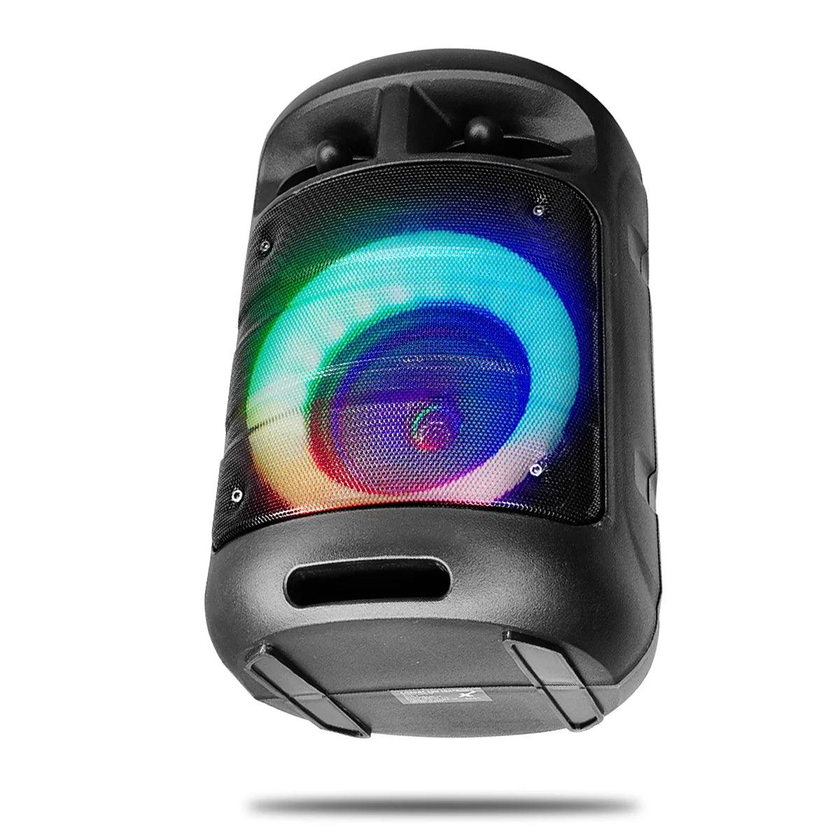 Caixa de Som Portátil Bluetooth LED RGB Luz, TWS Wireless, RGB, XDG-95 - Teus Pulos