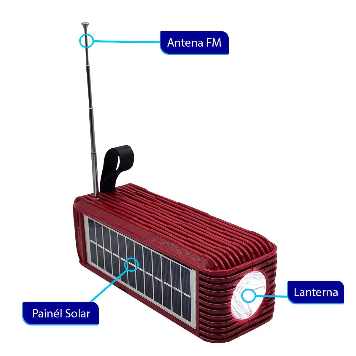 Caixa de Som Multimídia Solar WS-5832 - Teus Pulos