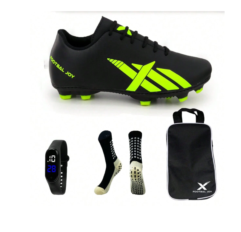 Chuteira Campo Travas FootBol-Joy kit1
