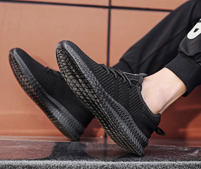 Tênis de Corrida Black End Unissex