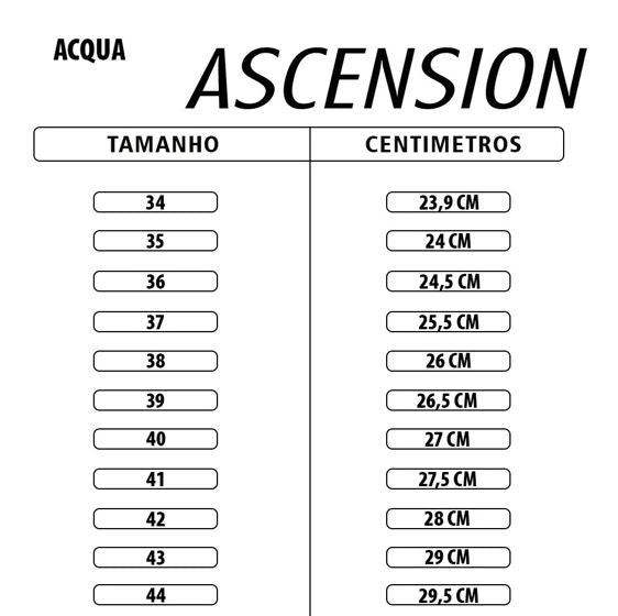 Tênis Sapatilha Ascension Acqua Stile Titan