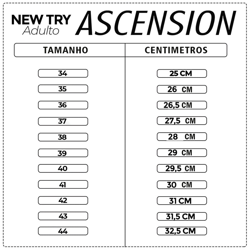 Tênis Corrida New Try Ascension