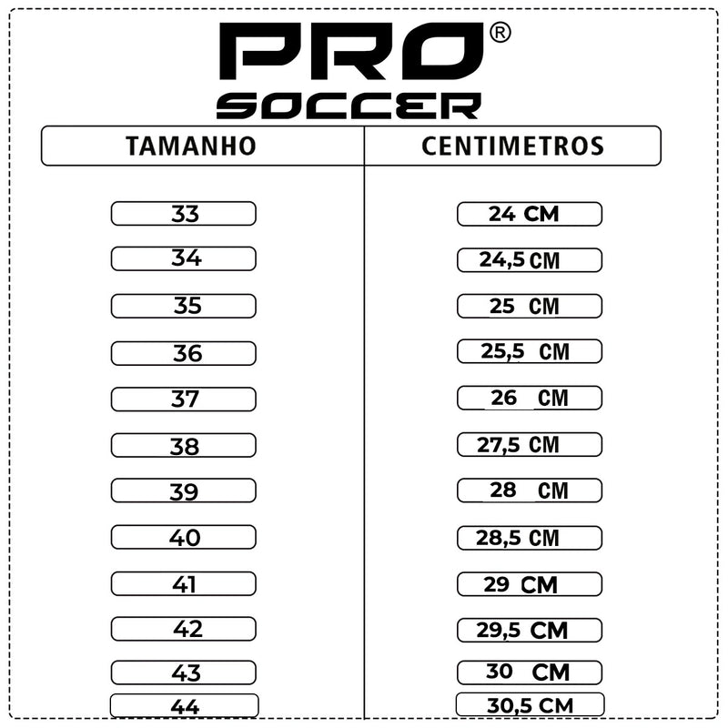 Chuteira Society Pro Soccer Gold