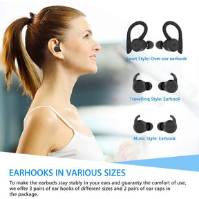 Auricular Bluetooth impermeable TWS IPX7