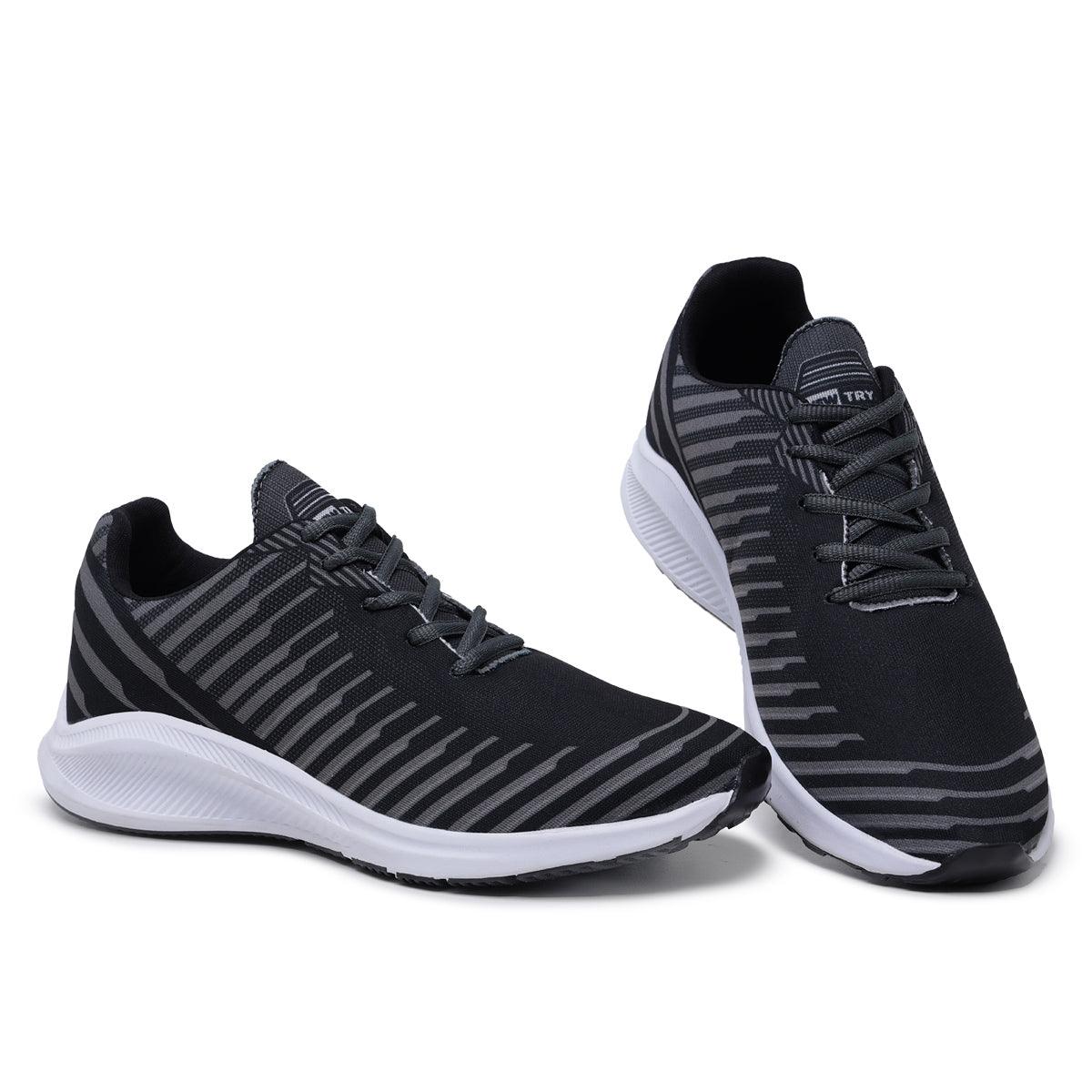 New Try Ascension Running Shoes Black