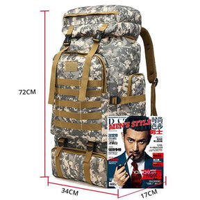 Mochila Militar Multifuncional Resistente - Teus Pulos