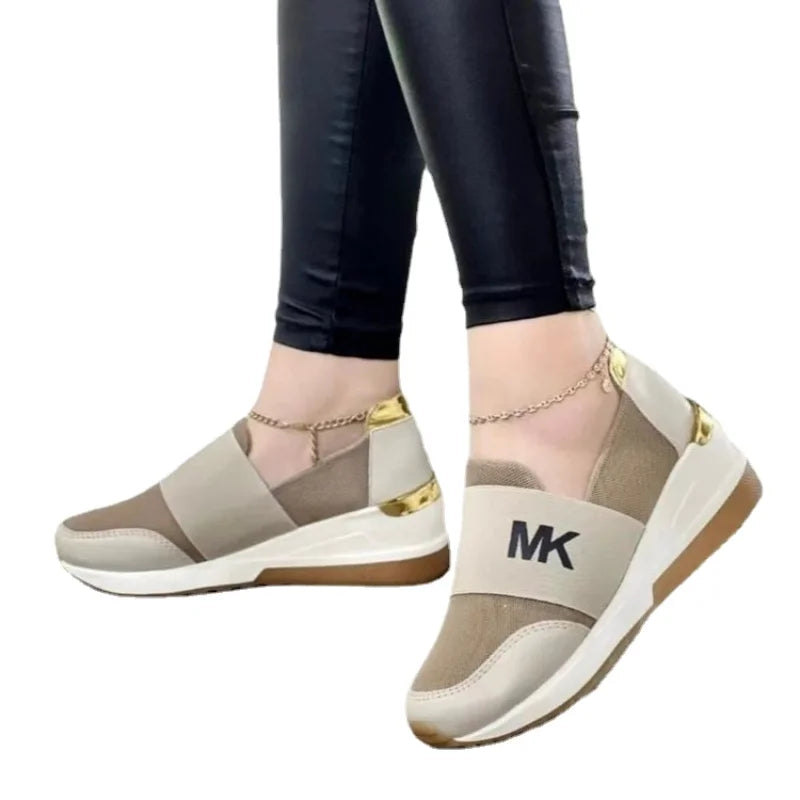 Tênis Casual Slip On Feminino Kira - Teus Pulos