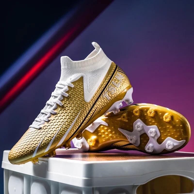 Chuteira Botinha Futebol Campo Hyper Travas