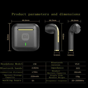 Auriculares Bluetooth inalámbricos verdaderos Xiaomi J18