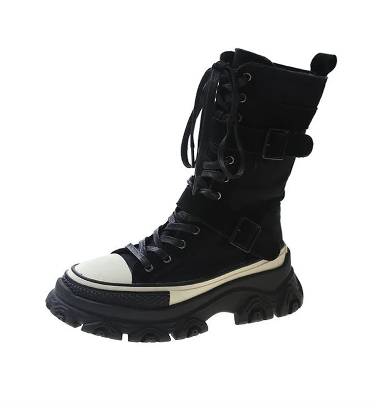 Bota Feminina New Moto Cano Longo