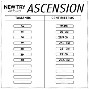 Tênis Corrida New Try Ascension Rosa