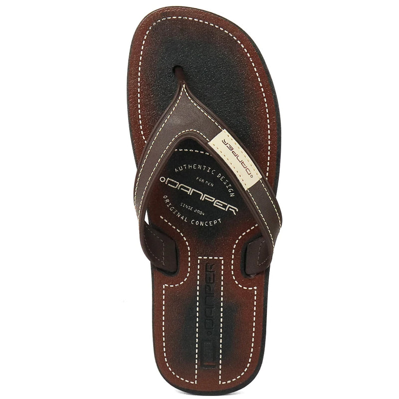 Chinelo Masculino Ferraretto Casual Danper Café - Teus Pulos