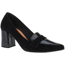 Scarpin Feminino Salto Alto Grosso Bico Fino