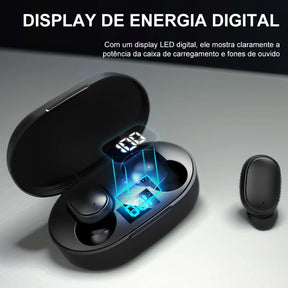 Fone De Ouvido H'maston RS-26 Bluetooth 5.3 TWS LED