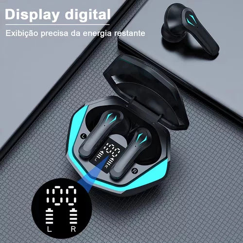 Fone de Ouvido Gamer H'maston RS-29 Bluetooth LED