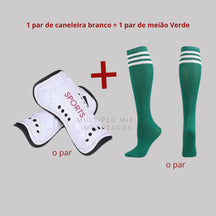 Caneleira Futebol Meião Elegance