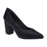 Sapato Scarpin Feminino Salto Alto Grosso