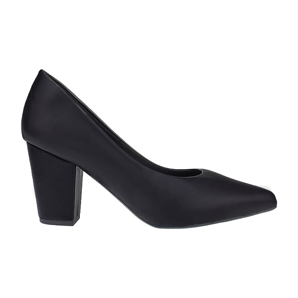 Sapato Scarpin Feminino Salto Alto Grosso