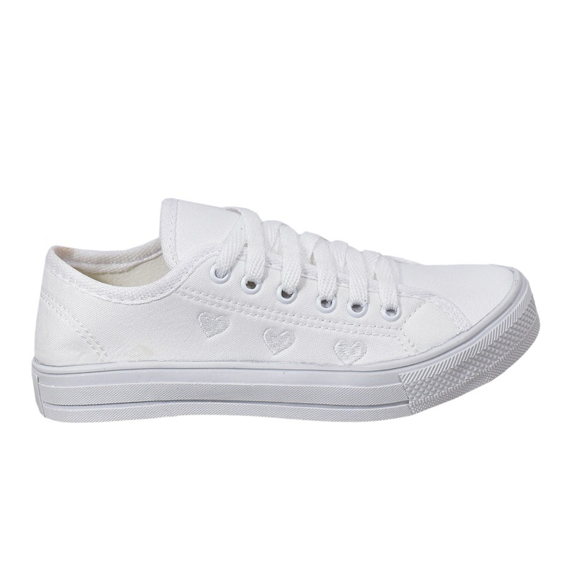 Tênis Feminino Casual com Detalhe de Coração