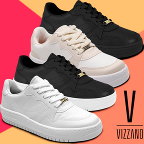 Tênis Vizzano Feminino Plataforma Casual