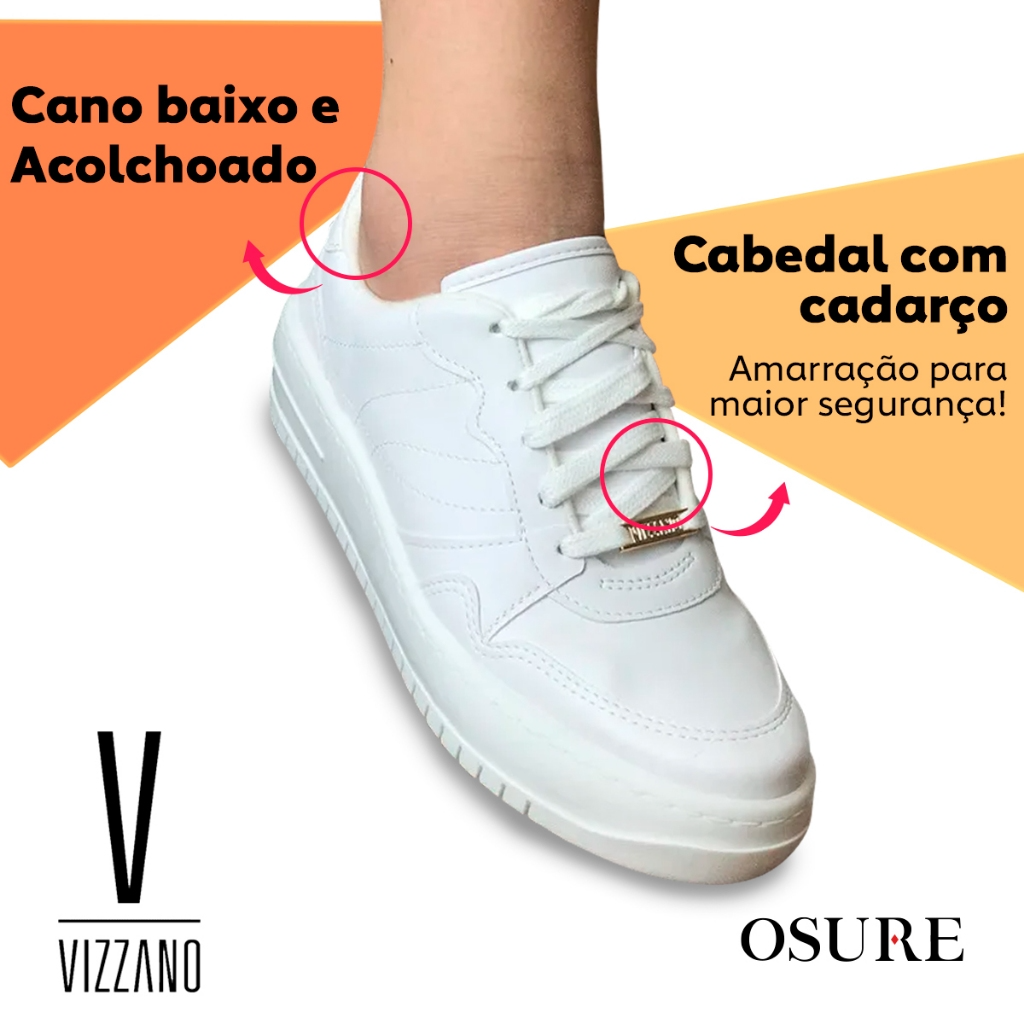 Tênis Vizzano Feminino Plataforma Casual