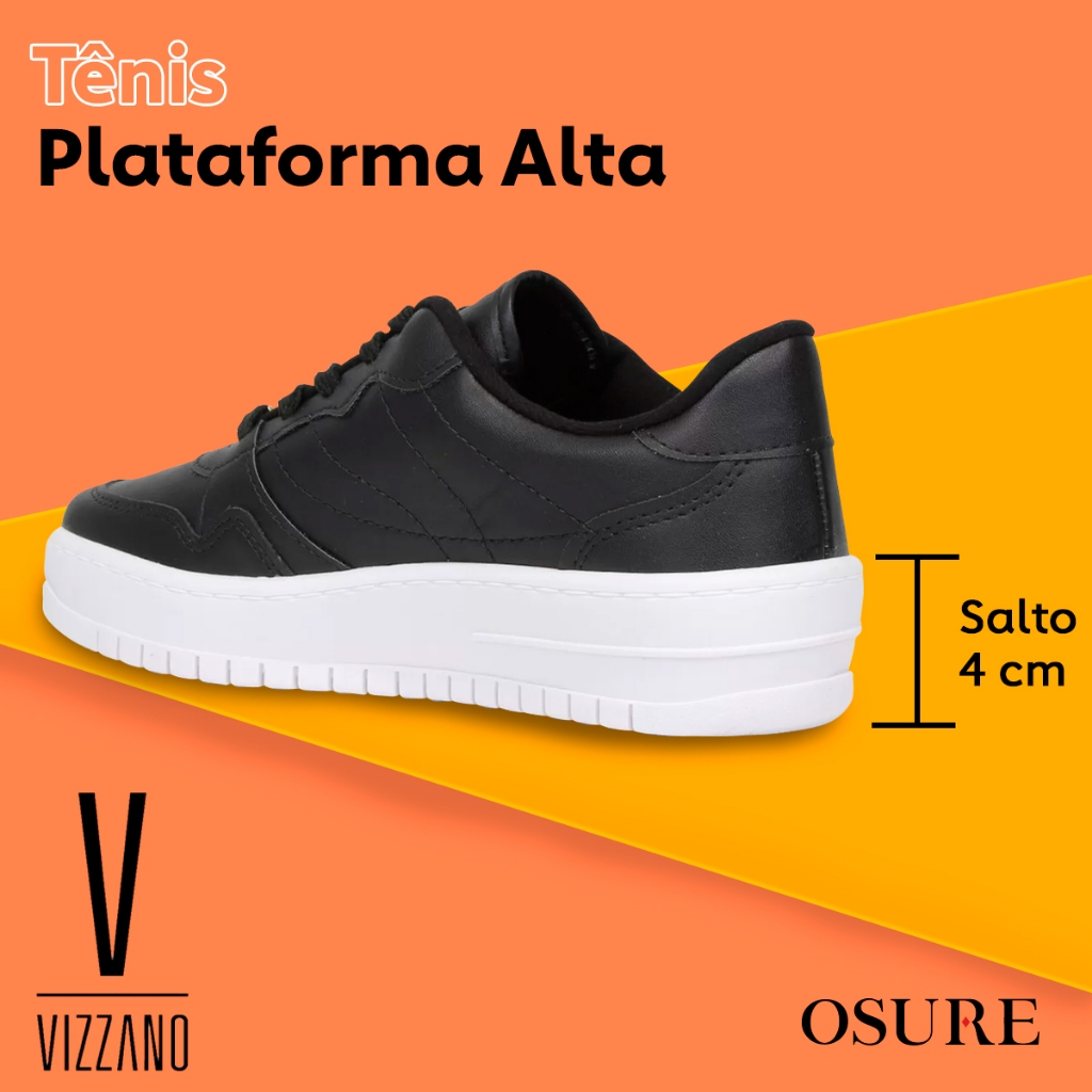 Tênis Vizzano Feminino Plataforma Casual