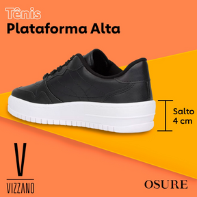 Tênis Vizzano Feminino Plataforma Casual