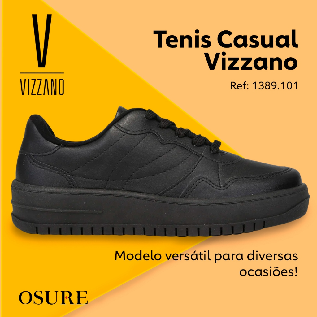 Tênis Vizzano Feminino Plataforma Casual