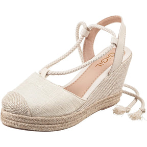 Sandália Feminina Anabela Espadrille GiGiL