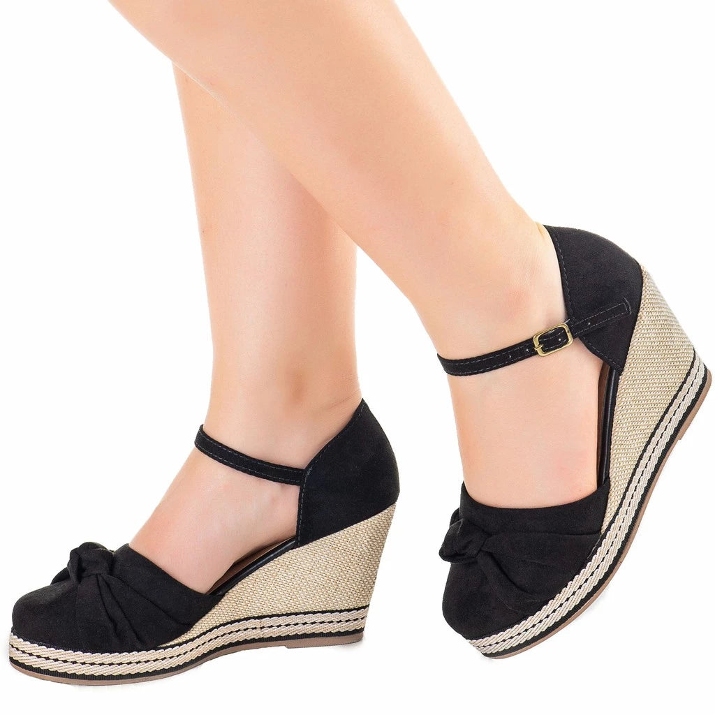 Sandália Feminina Anabela Espadrille GiGiL