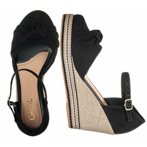 Sandália Feminina Anabela Espadrille GiGiL