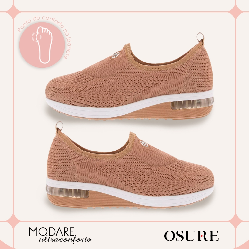 Tênis Modare Ultraconforto Feminino com Gel Tech