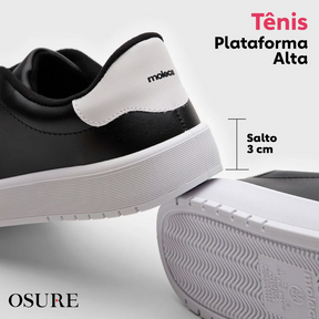 Tênis Moleca Feminino Casual Clássico Plataforma