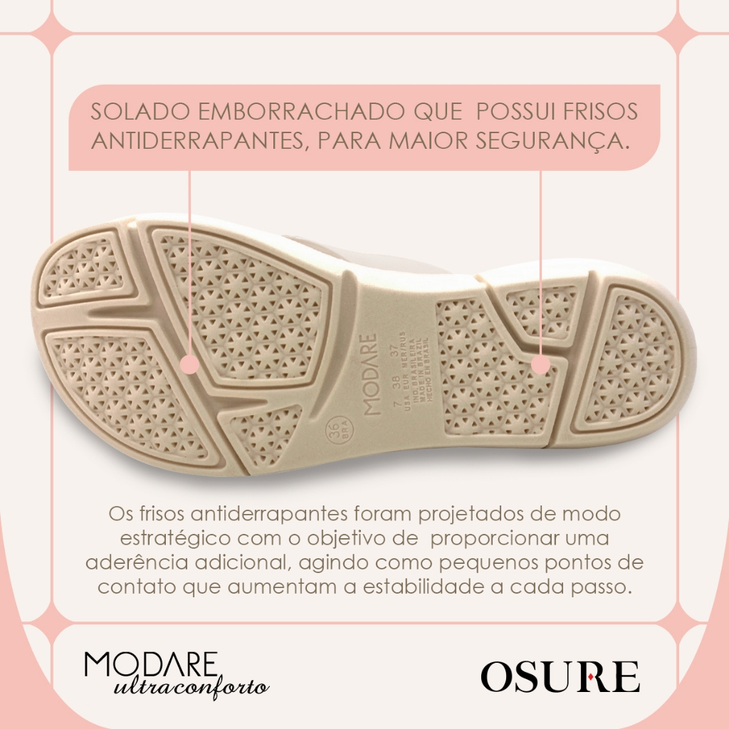 Chinelo Ortopédico Modare Ultraconforto Feminino