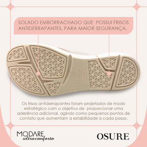 Chinelo Ortopédico Modare Ultraconforto Feminino