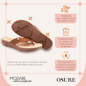 Chinelo Ortopédico Modare Ultraconforto Feminino